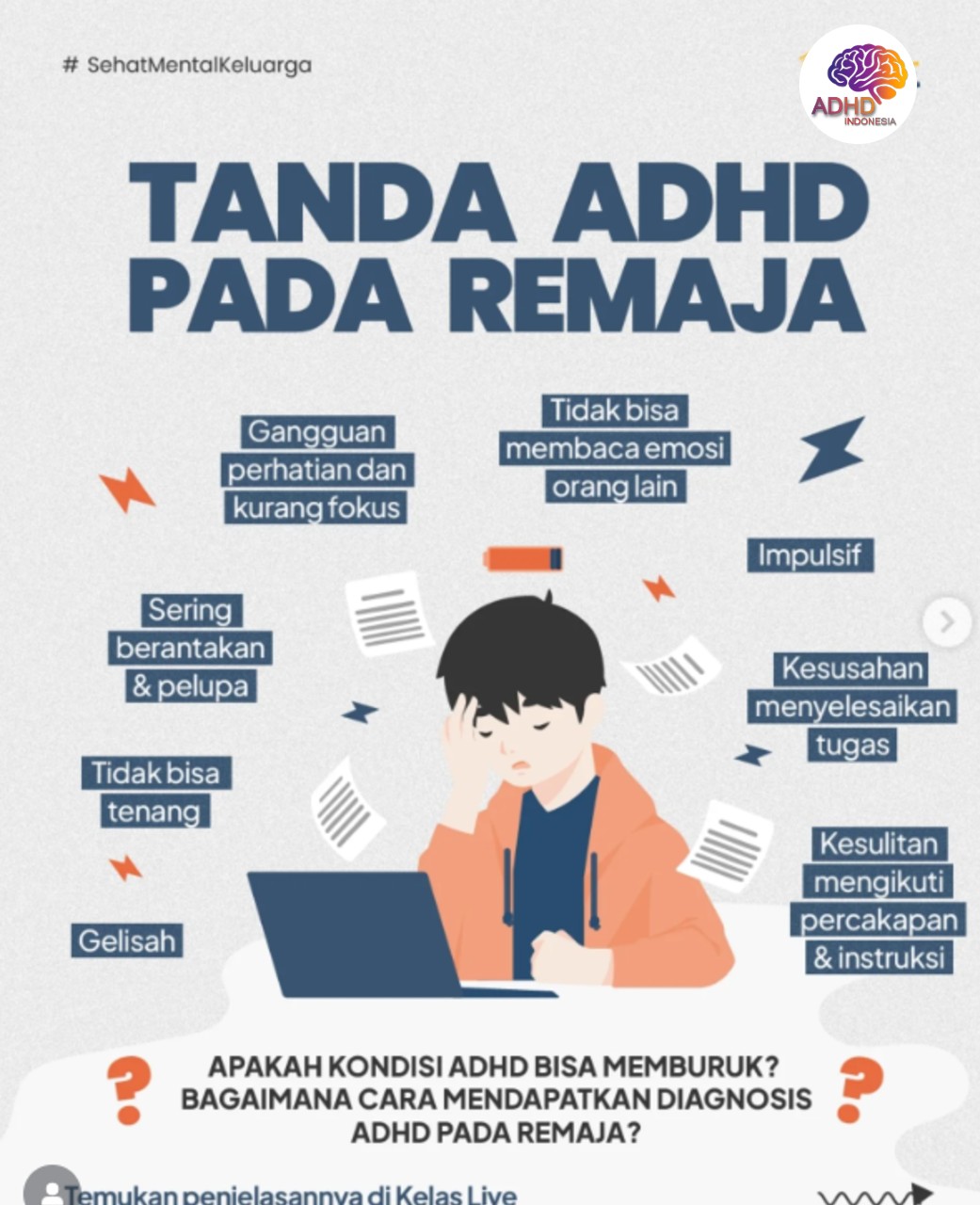 Screening ADHD Non-Diagnostik: Edukasi Awal bagi Orang Tua di Kabupaten Katingan